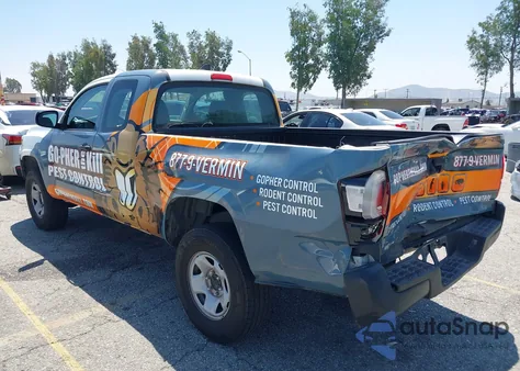 2018 Toyota Tacoma Sr z USA, uszkodzony, nr VIN 5TFRX5GN3JX113595